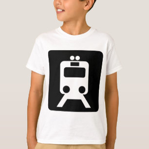 Camiseta Sinal do trem - Preto