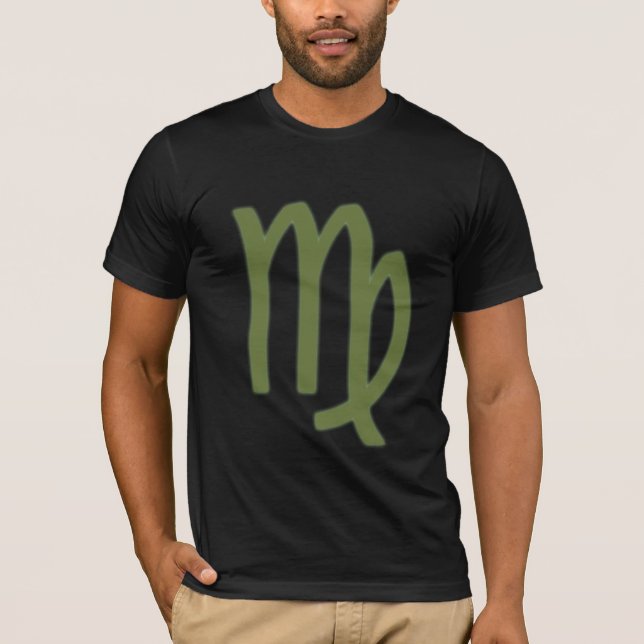 Camiseta Sinal do zodíaco: Virgo (Frente)