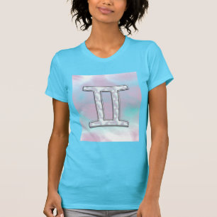 Camiseta Sinal dos Gêmeos do estilo da madrepérola