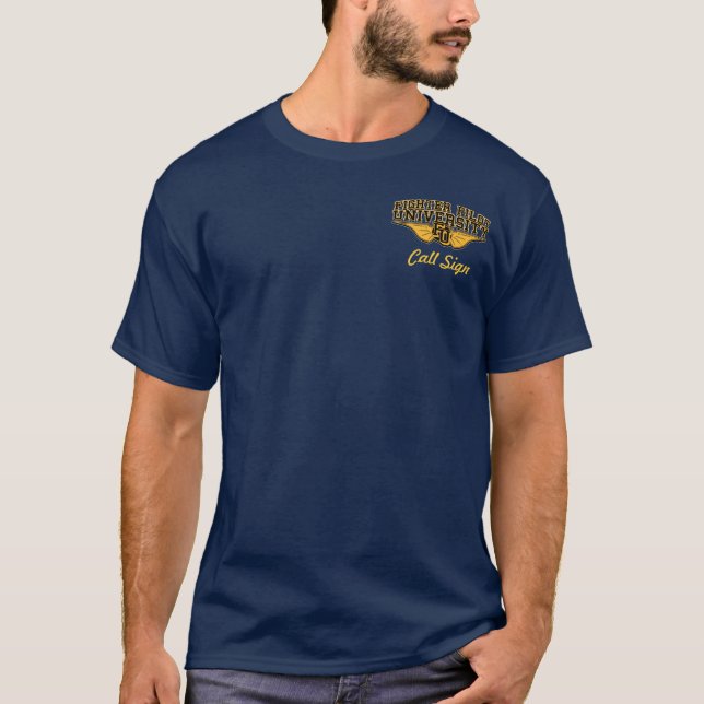 Camiseta Sinal e confiança de chamada (Frente)