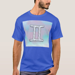 Camiseta Sinal Gemini da Mãe do Estilo Pérola