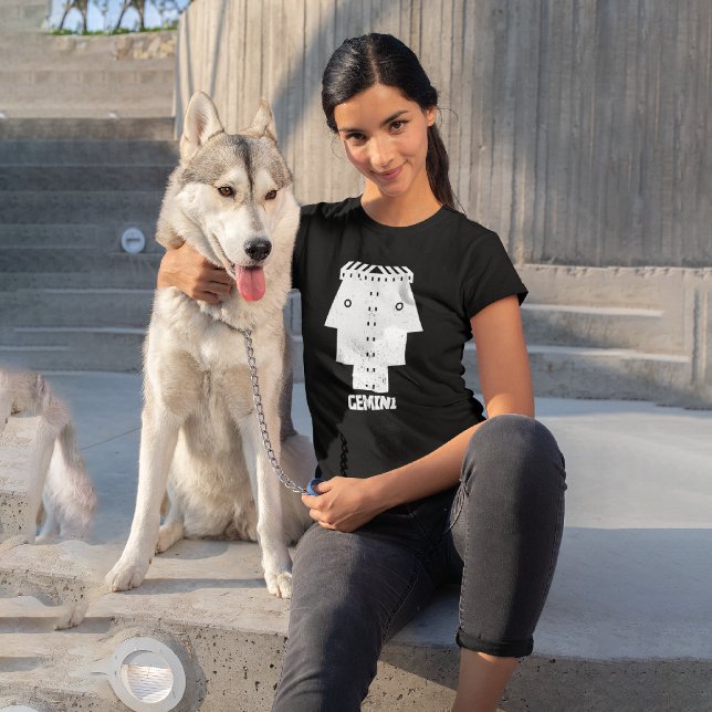 Camiseta Sinal Gemini Zodiac (Criador carregado)