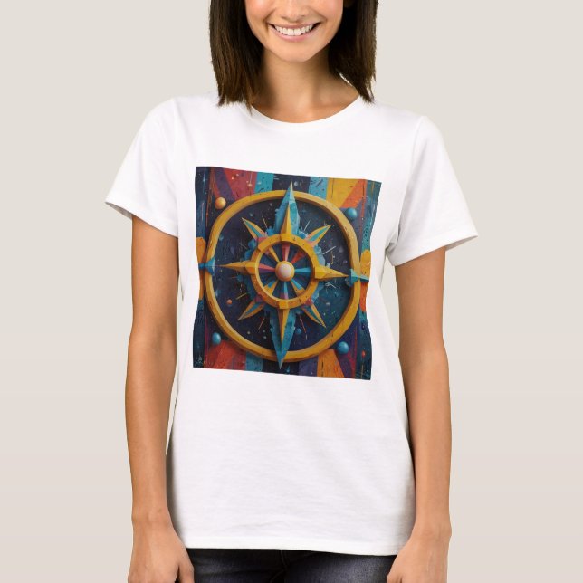 Camiseta Sinal Gemini Zodiac | Design Versatile Gemini (Frente)