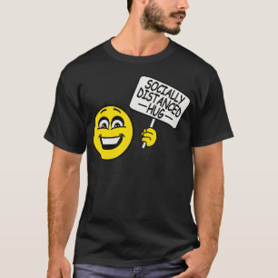 Camiseta Sinal Hug socialmente distante