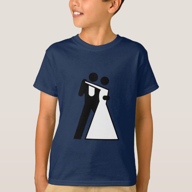 Camiseta Sinal IntI para Noiva e noivo (Frente)