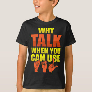 Camiseta Sinal Linguagem Sensibilização surda e ASL