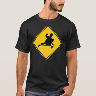 Camiseta sinal longboarding