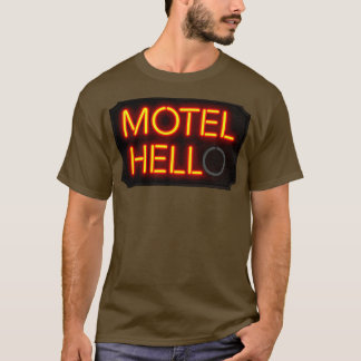 Camiseta Sinal Motel Hell Neon