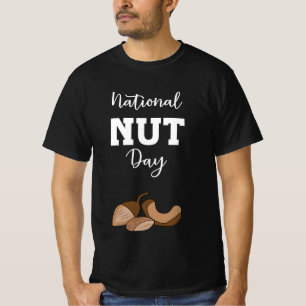 Camiseta Sinal nacional do dia da nuvem
