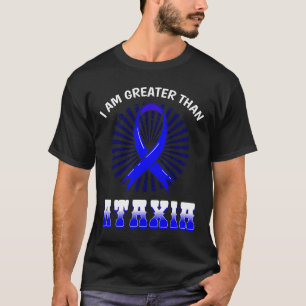Camiseta Sinal neurológico de consciência Hemiataxia Blue R