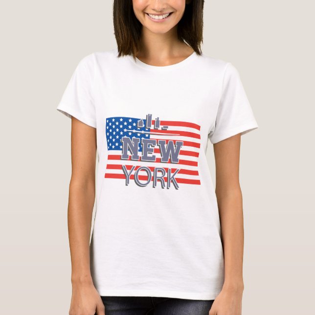 Camiseta Sinal Nova Iorque (Frente)