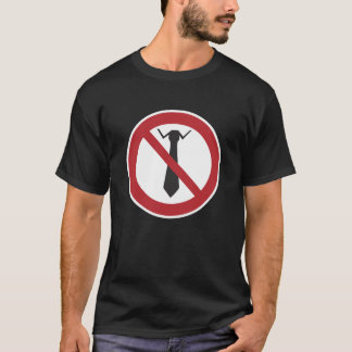 Camiseta Sinal proibido para um design engraçado de tuxedo