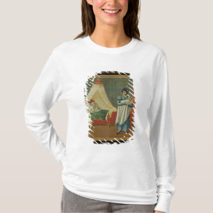 Camiseta Sinal que anuncia os serviços de uma parteira