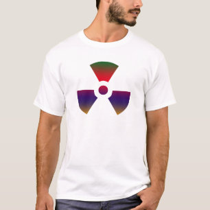 Camiseta Sinal radioativo nuclear