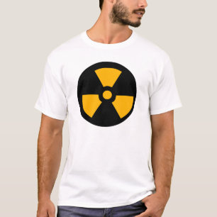 Camiseta Sinal radioativo nuclear
