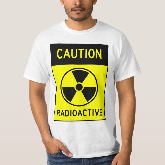 Camiseta Sinal RADIOATIVO RADIOATIVO T-Shirt Muito Divertid (Frente)