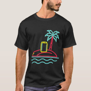 Camiseta sinal retro estilo cerveja vintage dos anos 80 mia