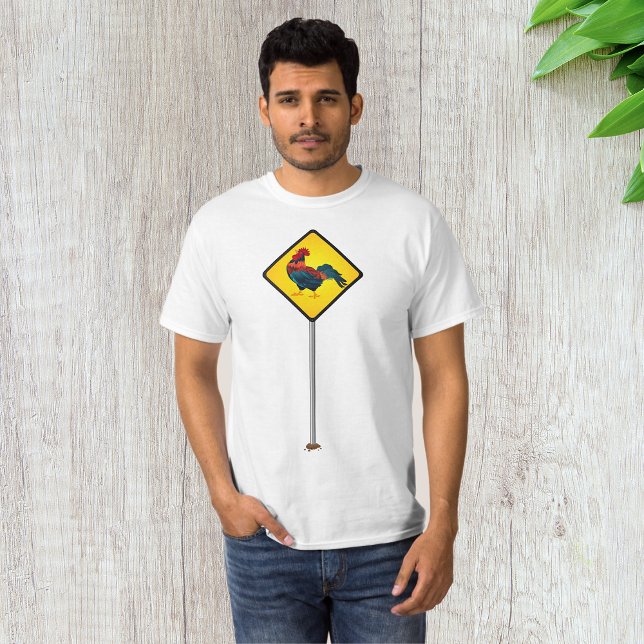 Camiseta Sinal Rooster Road (Criador carregado)