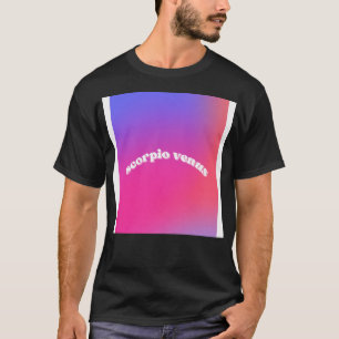 Camiseta Sinal Scorpio Venus Zodiac