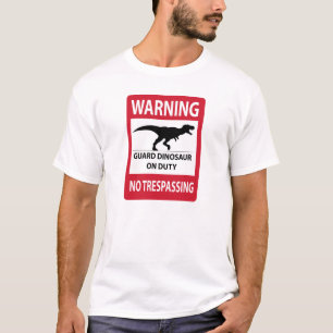 Camiseta Sinal sem invasão (T-Rex)