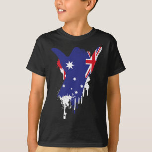 Camiseta Sinal Shaka Bandeira Vintage Austrália - Surf e S