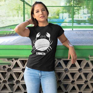 Camiseta Sinal Zodiac cancer