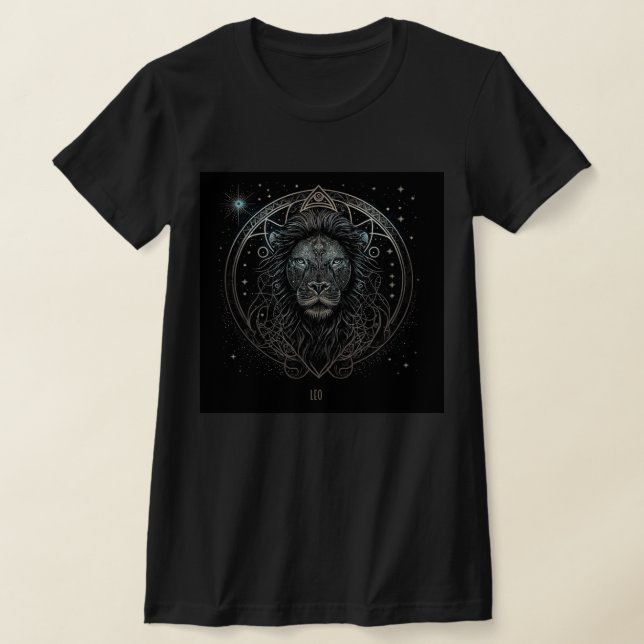 Camiseta Sinal Zodiac Leo (Postura )