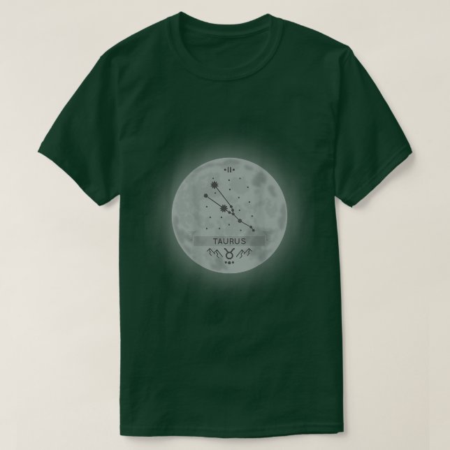 Camiseta Sinal Zodiac Taurus 2600 (Frente do Design)