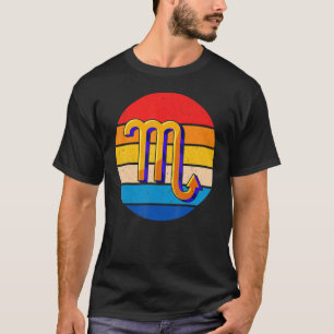 Camiseta Sinal Zodiodítico de Aniversário Retroativo Scorpi