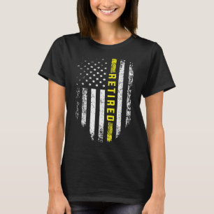Camiseta Sinalizador 911 do Dispatcher Thin Yellow Line