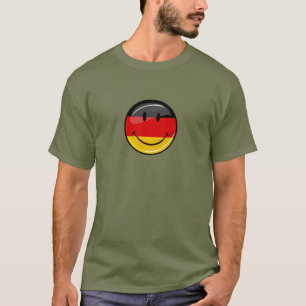 Camiseta Sinalizador alemão sorridente