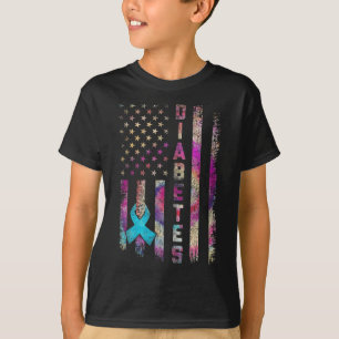 Camiseta Sinalizador Americano Compromete-se a apoiar o Tie