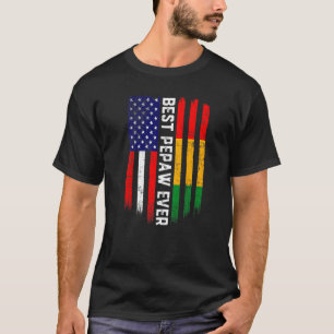 Camiseta Sinalizador Americano e Guiné Melhor Pepe Nunca