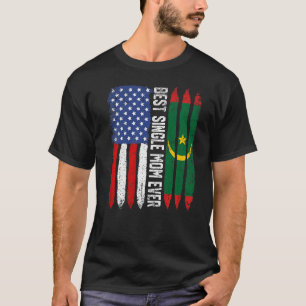 Camiseta Sinalizador Americano e Mauritânia Melhor Solteiro