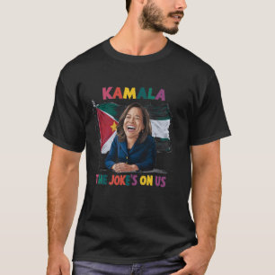 Camiseta Sinalizador Anti Kamala Harris Palestina