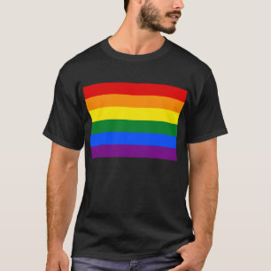 Camiseta Sinalizador arco-íris LGBT