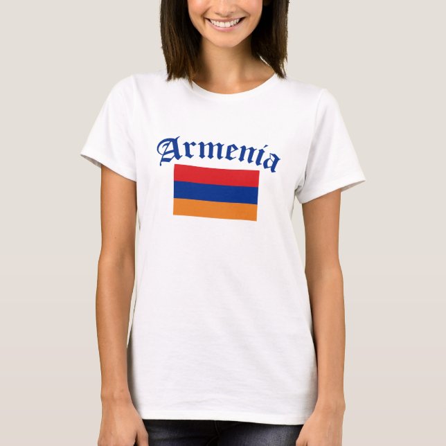 Camiseta Sinalizador Armênia (Frente)