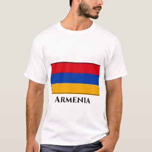 Camiseta Sinalizador Armênia (armênio)