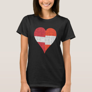 Camiseta Sinalizador Austríaco Letão