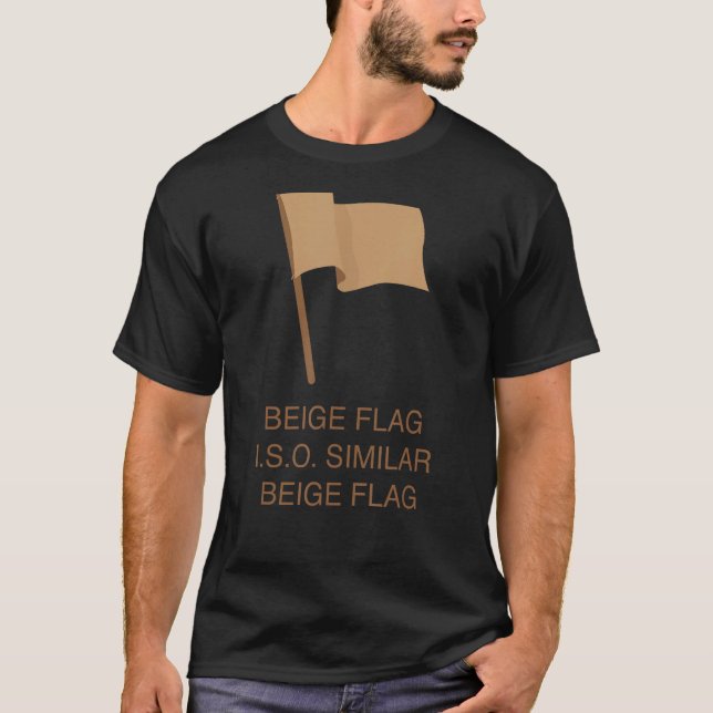 Camiseta Sinalizador Beige I.S.O. Sinalizador Beige Semelha (Frente)