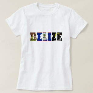 Camiseta Sinalizador Belize, Tapir & Toucan Bird T-Shirt