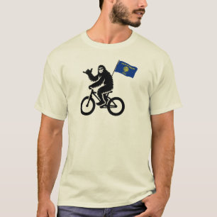 Camiseta Sinalizador Bigfoot Cycling Oregon