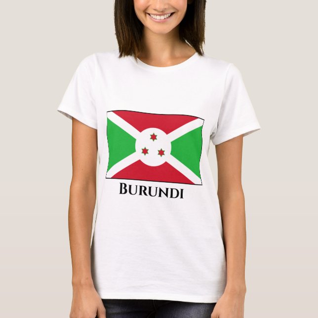 Camiseta Sinalizador Burundi (Frente)