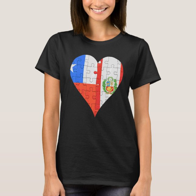Camiseta Sinalizador chileno peruano (Frente)