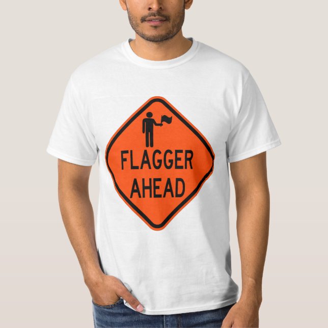Camiseta Sinalizador Clássico Muito Divertido À Frente Sina (Frente)