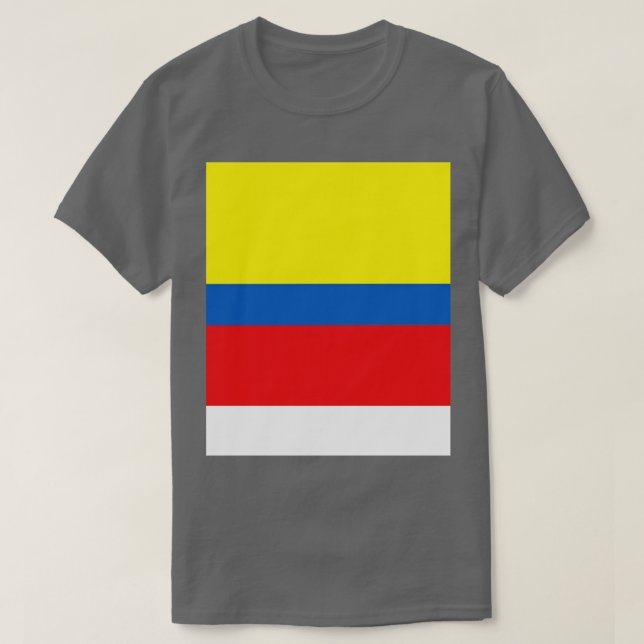 Camiseta Sinalizador Colômbia (Frente do Design)