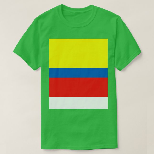 Camiseta Sinalizador Colômbia (Frente do Design)