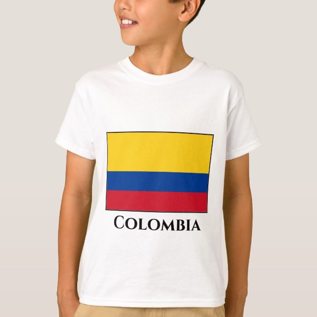 Camiseta Sinalizador Colômbia (Colômbia) (Frente)