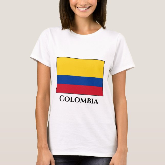 Camiseta Sinalizador Colômbia (Colômbia) (Frente)