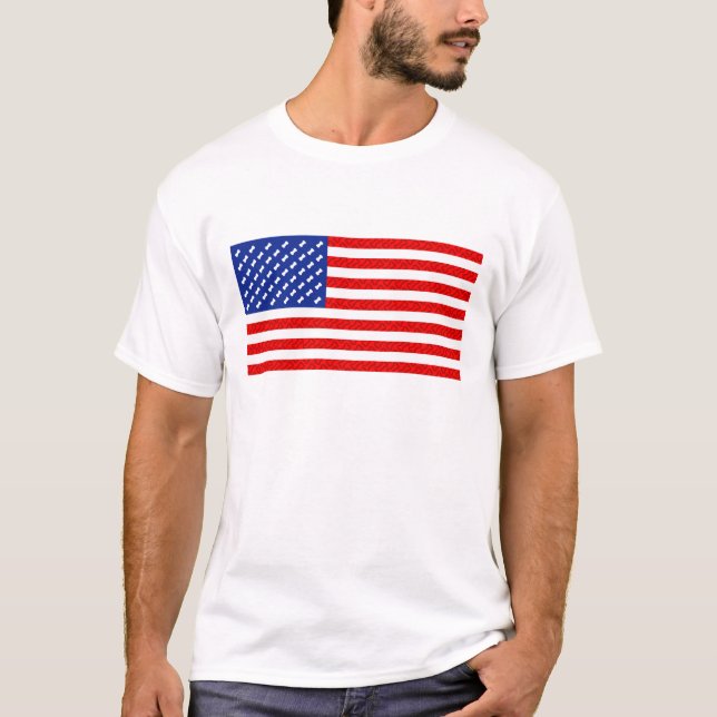 Camiseta Sinalizador com Ossos de Cão (Frente)